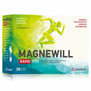 Goodwill Magnewill Rapid 375mg por - 20 tasak