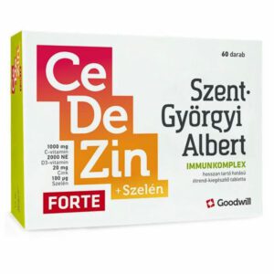 Goodwill Szent-Györgyi Albert CeDeZin Forte+Szelén Immunkomplex tabletta - 60db