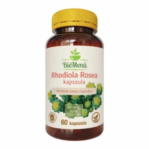 Biomenü Bio Rhodiola Rosea 500mg kapszula - 60db
