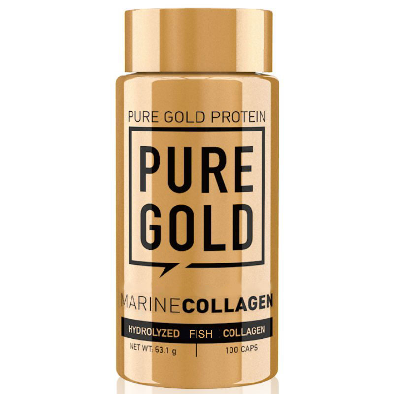Pure Gold CollaGold Marha és Hal kollagén kapszula hialuronsavval – 120db