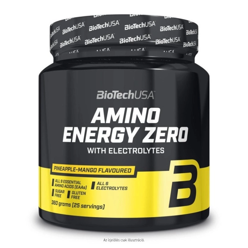 BioTech USA Amino Energy Zero elektrolitokkal barackos ice tea - 360g 1 BioTech USA Amino Energy Zero elektrolitokkal barackos ice tea - 360g