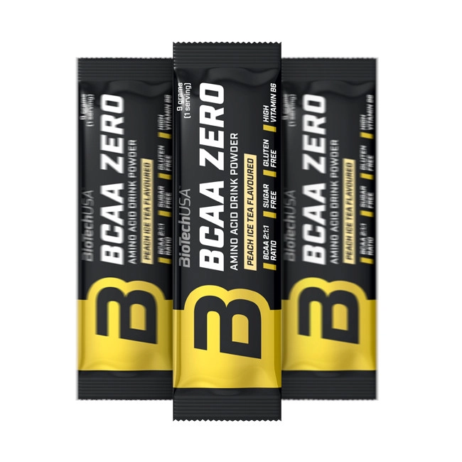 BioTech USA BCAA Zero barackos ice tea - 10x9g 1 BioTech USA BCAA Zero barackos ice tea - 10x9g