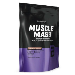 BioTech USA Muscle Mass 1000g csokoládé - 1000g