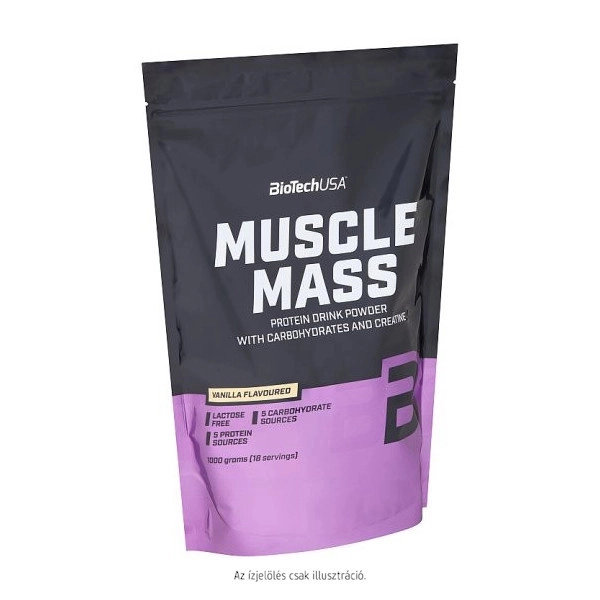 BioTech USA Muscle Mass 1000g eper - 1000g 1 BioTech USA Muscle Mass 1000g eper - 1000g
