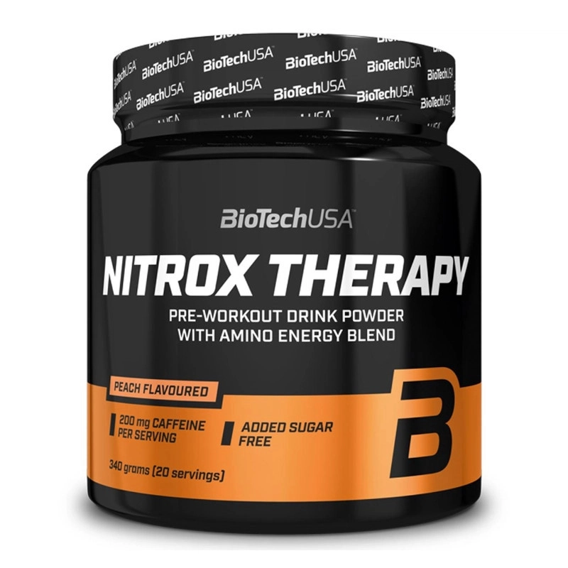 BioTech USA Nitrox Therapy (új) őszibarack - 340g 1 BioTech USA Nitrox Therapy (új) őszibarack - 340g