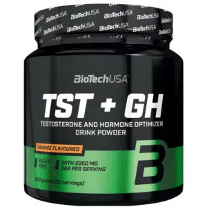 BioTech USA TST + GH optimalizáló narancs italpor - 300g