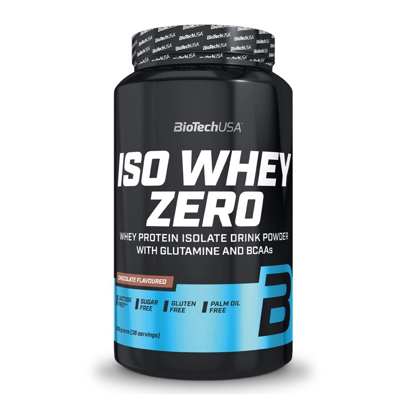 Biotech USA IsoWhey ZERO csokoládé - 908g 1 BioTech USA 100% IsoWhey ZERO Lactose Free csokoládé - 908g