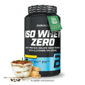 BioTech USA 100% IsoWhey ZERO Lactose Free tiramisu - 908g