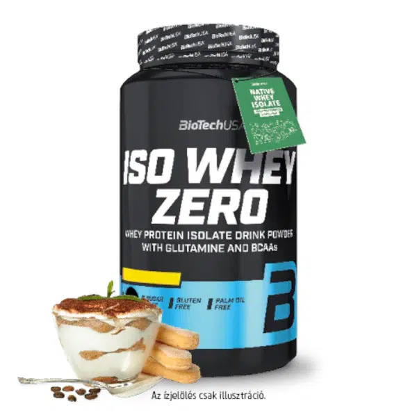 BioTech USA IsoWhey ZERO tiramisu - 908g 1 BioTech USA 100% IsoWhey ZERO Lactose Free tiramisu - 908g