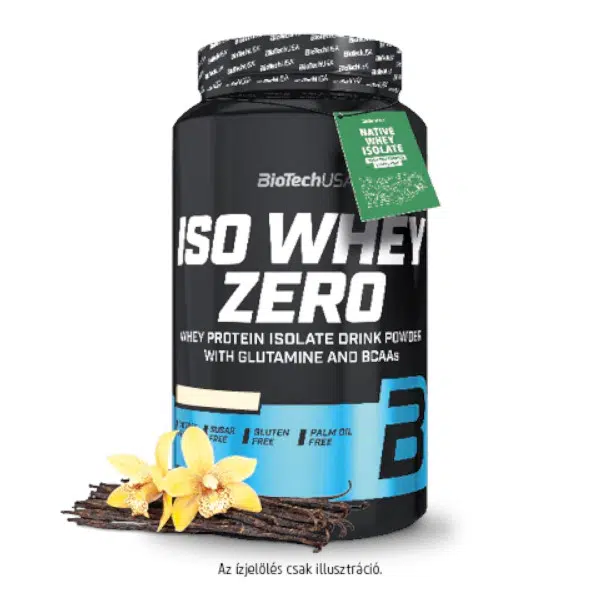 BioTech USA IsoWhey ZERO vanília - 908g 1 BioTech USA 100% IsoWhey ZERO Lactose Free vanília - 908g