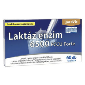 JutaVit Laktáz enzim 6500 FCCU Forte tabletta - 60db