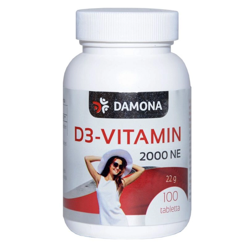 Damona D3-vitamin tabletta - 100db