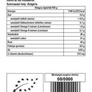Biomenü Bio Csipkebogyó por - 125g 3 Biomenü Bio Csipkebogyó por - 125g - Image 2