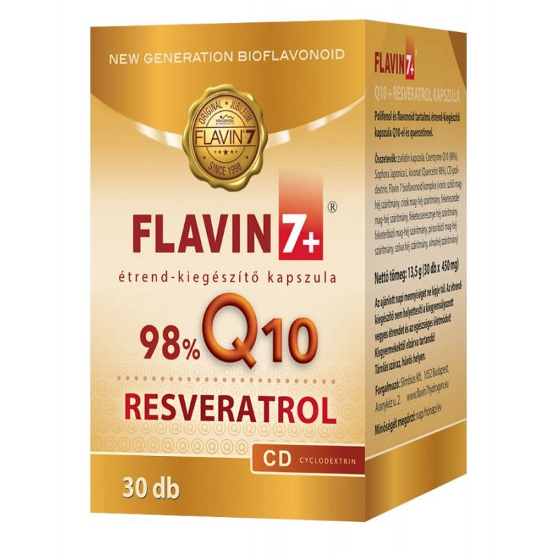 Flavin7 Q10 + Resveratrol kapszula - 30db 1 Flavin7 Q10 + Resveratrol kapszula - 30db