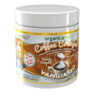 Organic Force Coffee Collagen - Kávékollagén vanília ízű - 318g