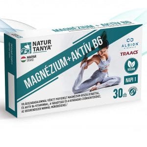 Natur Tanya Magnézium + Aktív B6 vegán kapszula - 30db
