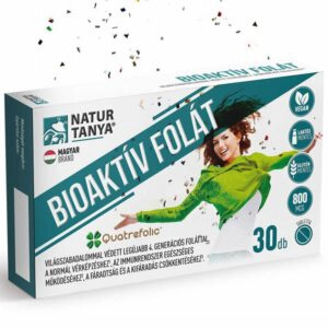Natur Tanya Bioaktív Folát vegán tabletta - 30db