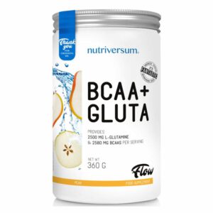 Nutriversum FLOW BCAA+GLUTA körte - 360g