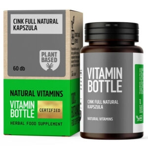 Vitamin Bottle Cink Full Natural kapszula - 60db