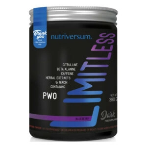 Nutriversum DARK - Limitless áfonya - 380g