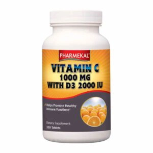 Pharmekal C+D C-vitamin 1000mg + D3-vitamin 2000 IU tabletta - 350db