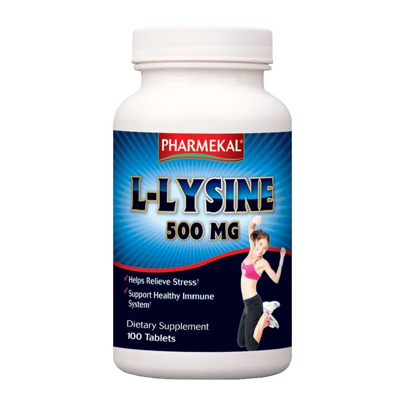 Pharmekal L-Lysine 500 mg tabletta - 100db 1 Pharmekal L-Lysine 500 mg tabletta - 100db