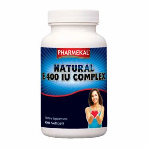 Pharmekal Natural E-vitamin 400 IU komplex gélkapszula - 100db
