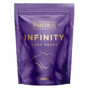 Pure Gold Infinity Lady Shape étkezés helyettesítő shake - fehércsoki-vanília - 450g