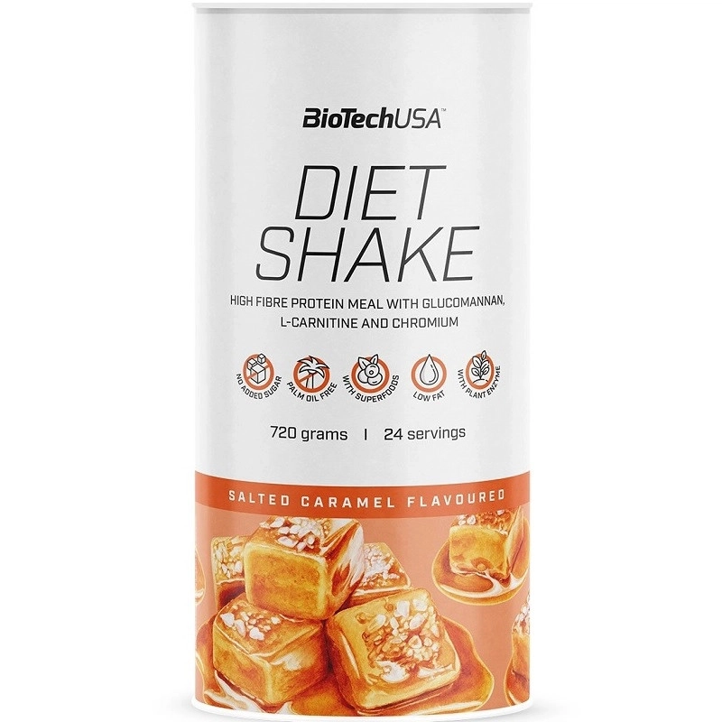 BioTech USA Diet Shake sós karamell - 720g 1 BioTech USA Diet Shake sós karamell - 720g