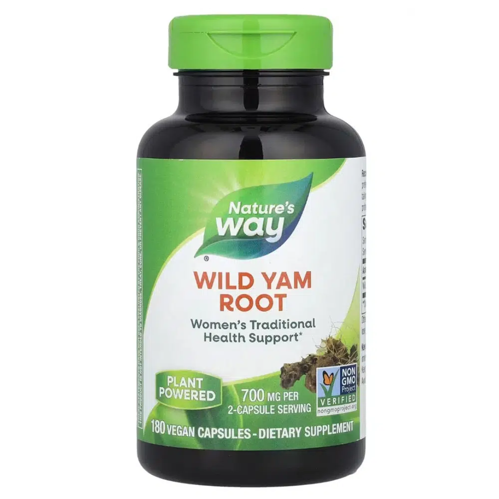 Natures Way Wild Yam kapszula - 180db 1 Natures Way Wild Yam kapszula - 180db