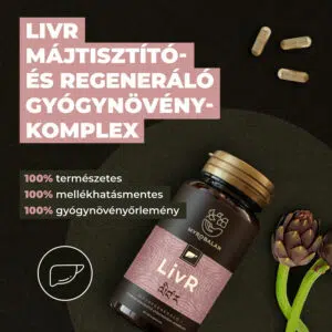 Myrobalan LivR májtisztító- és regeneráló kapszula - 60db 5 Myrobalan LivR májtisztító- és regeneráló kapszula - 60db