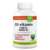 Interherb XXL D3-vitamin 4000 IU lágyzselatin kapszula - 90db