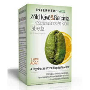 Interherb Zöld kávé & Garcinia tabletta - 60db