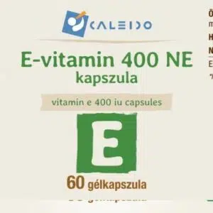 Caleido E-vitamin 400 NE gélkapszula - 60db 3 Caleido E-vitamin 400 NE gélkapszula - 60db - Image 2