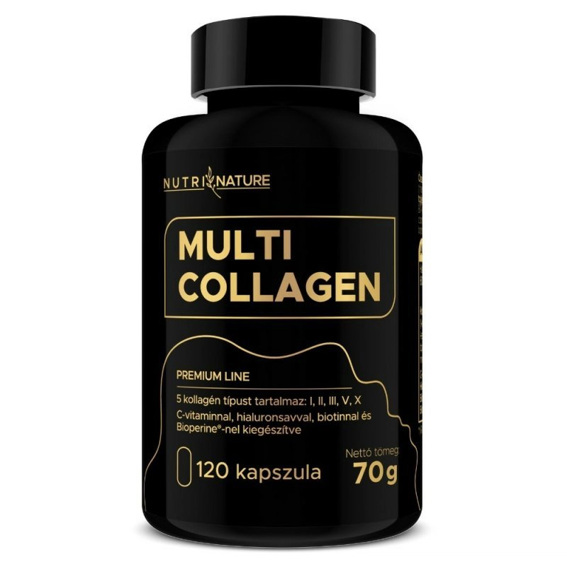 Nutri Nature Multi Collagen kapszula - 120db 1 Nutri Nature Multi Collagen kapszula - 120db