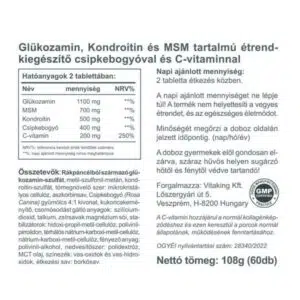 Vitaking Joint Formula - Ízületvédő tabletta - 60db 3 Vitaking Joint Formula - Ízületvédő tabletta - 60db - Image 2