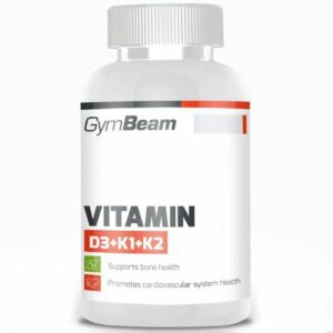 GymBeam D3+K1+K2-vitamin kapszula - 60db