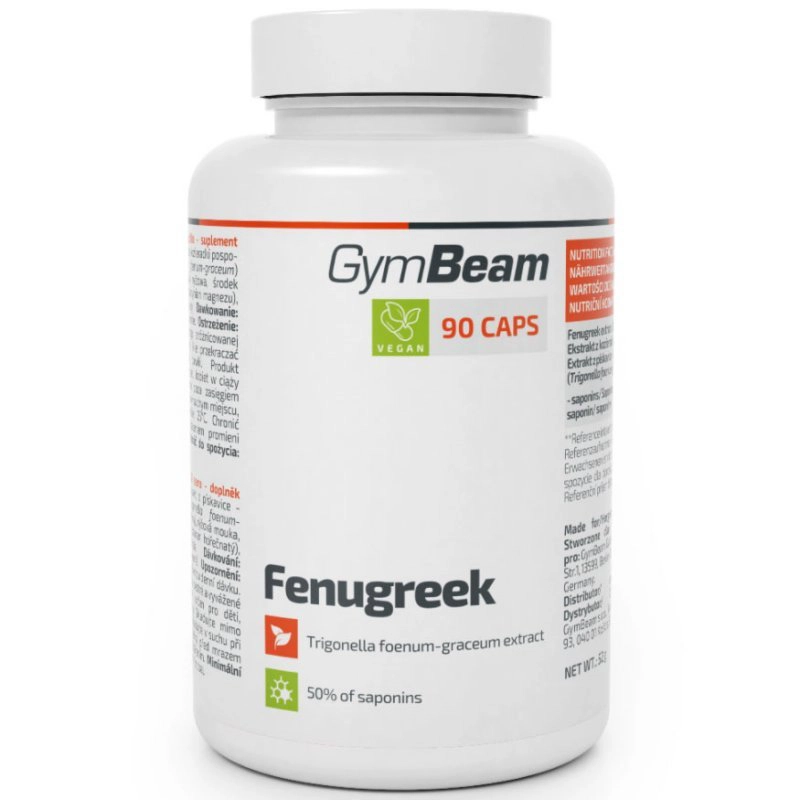 GymBeam Görögszéna (Fenugreek) kapszula - 90db 1 GymBeam Görögszéna (Fenugreek) kapszula - 90db