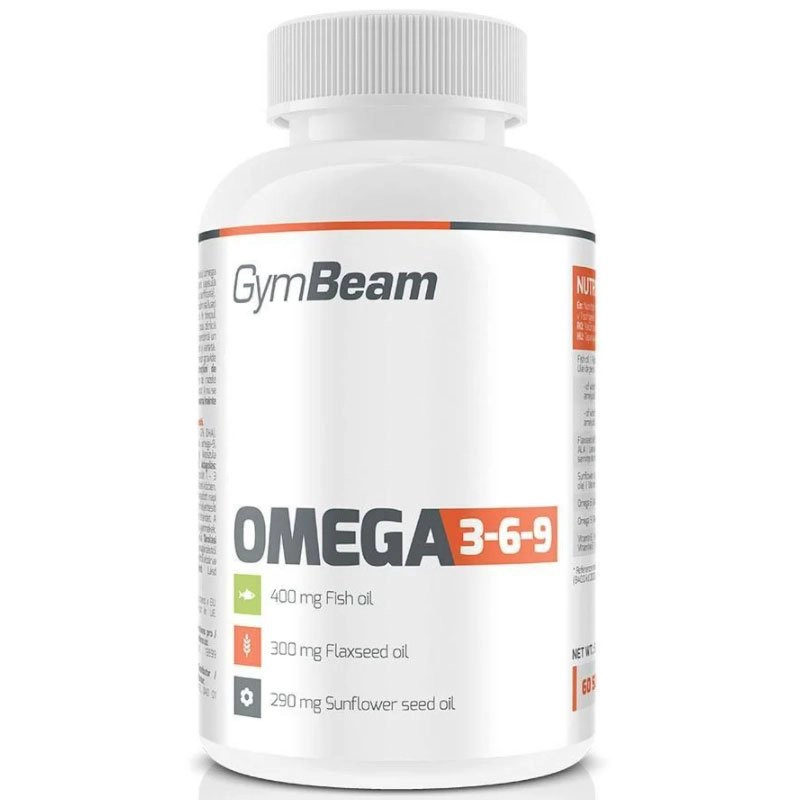 GymBeam Omega 3-6-9 kapszula - 120db 1 GymBeam Omega 3-6-9 kapszula - 120db