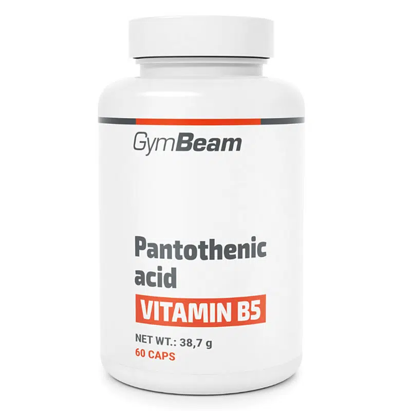 GymBeam Pantoténsav (B5-vitamin) kapszula - 60db 1 GymBeam Pantoténsav (B5-vitamin) kapszula - 60db