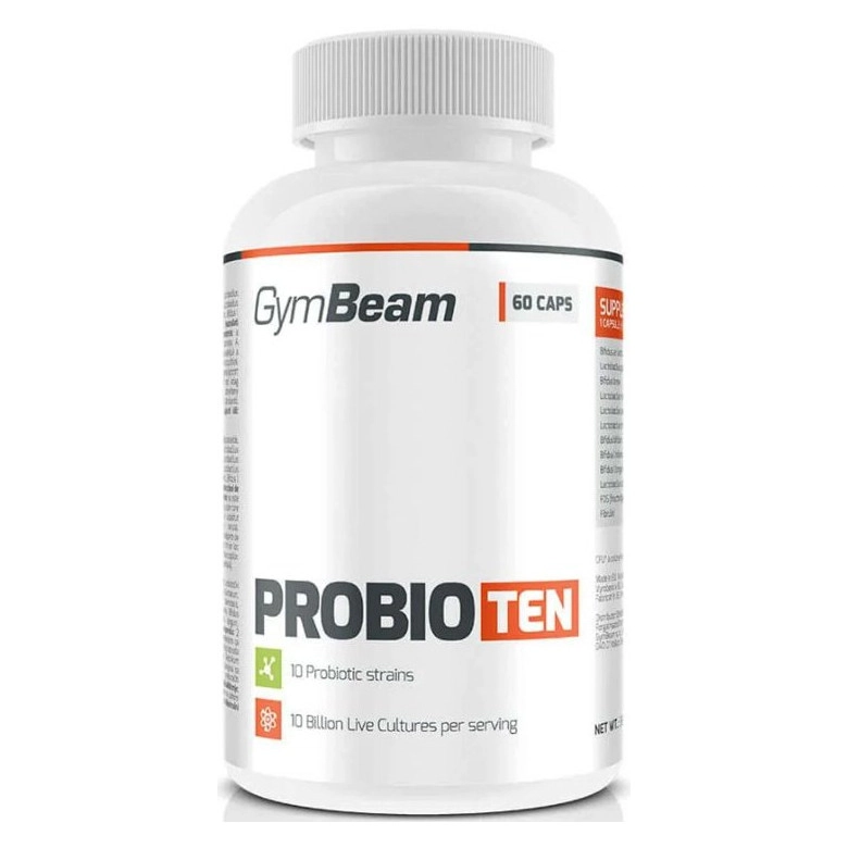 GymBeam ProbioTen - Probiotikus komplex kapszula - 60db 1 GymBeam ProbioTen - Probiotikus komplex kapszula - 60db