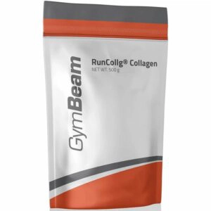 GymBeam RunCollg hidrolizált kollagén eper-kiwi ízben - 500g