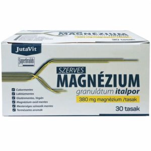 JutaVit Szerves Magnézium granulátum italpor - 30 tasak
