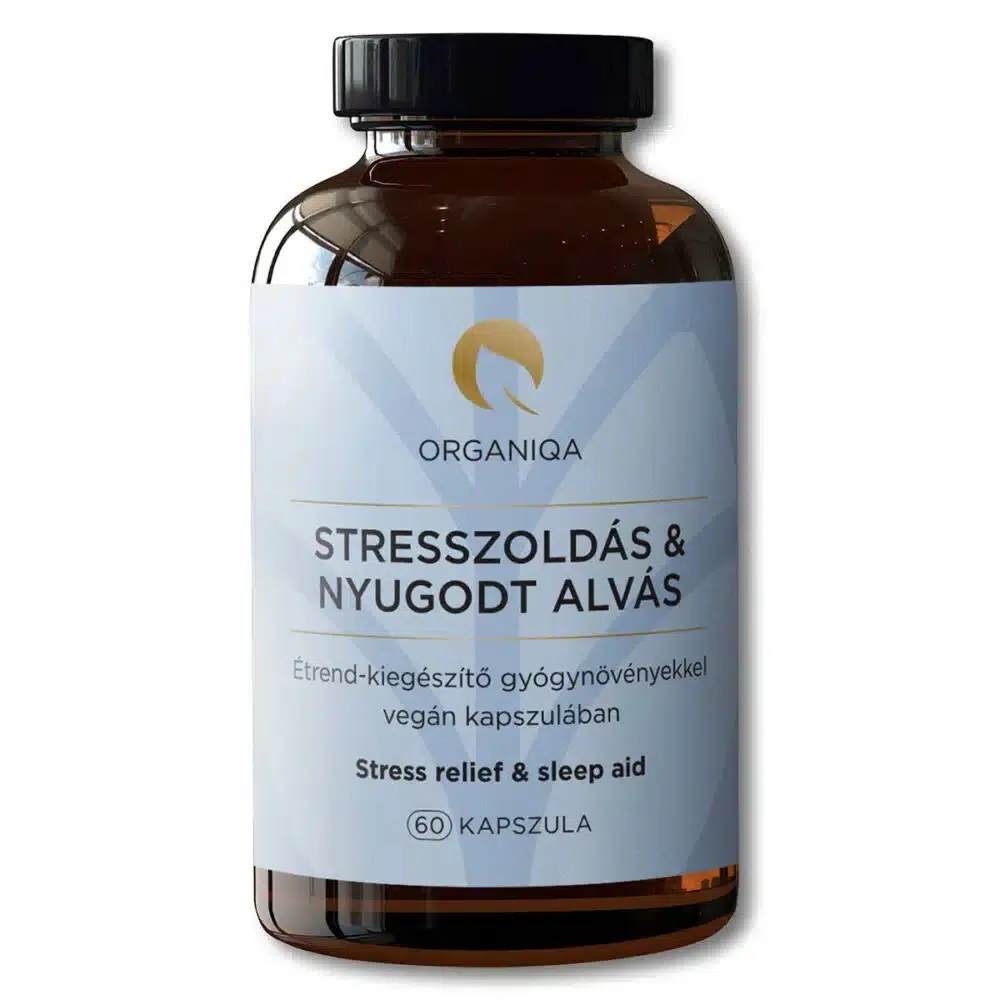 Organiqa Stresszoldás és nyugodt alvás kapszula - 60db 1 Organiqa Stresszoldás és nyugodt alvás kapszula - 60db