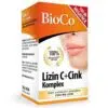 BioCo Lizin C+Cink Komplex tabletta Megapack - 100db