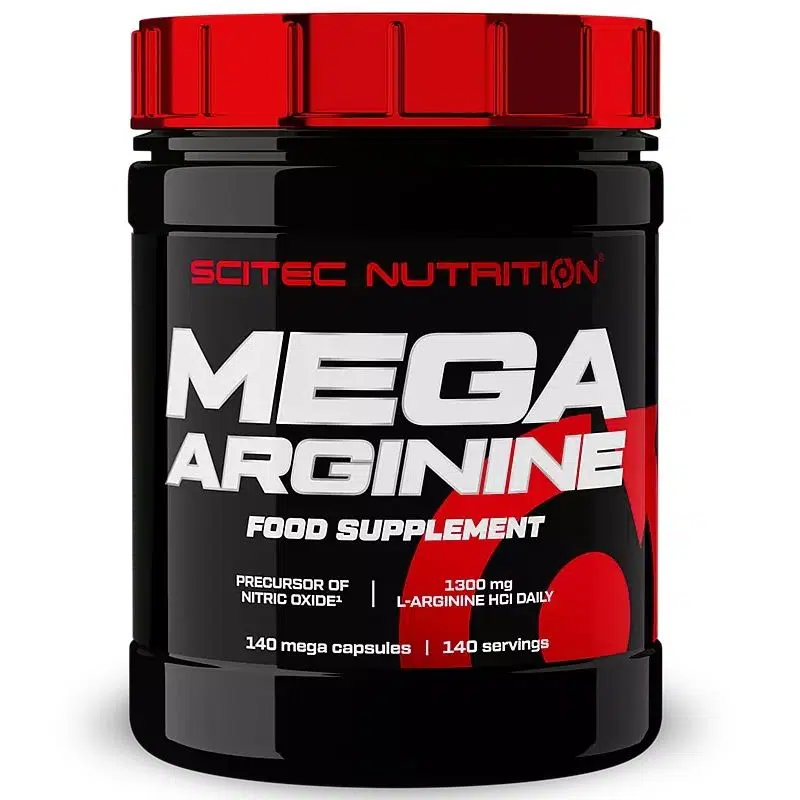 Scitec Nutrition Mega Arginine kapszula - 140db 1 Scitec Nutrition Mega Arginine kapszula - 140db