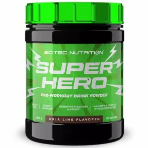 Scitec Nutrition Pro Line Superhero Pre-Wo cola-lime por - 285g