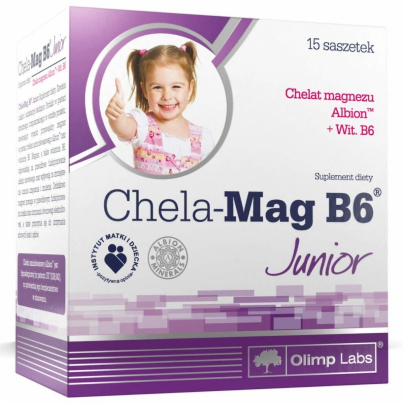 Olimp Labs Chela-Mag B6 Junior italpor - 15 tasak 1 Olimp Labs Chela-Mag B6 Junior italpor - 15 tasak