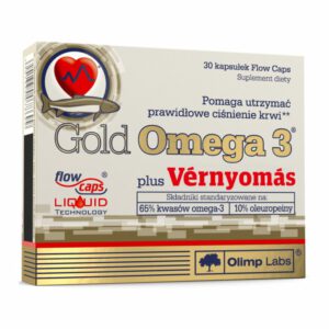 Olimp Labs Gold Omega-3 Plus vérnyomás kapszula - 30db