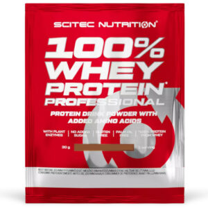 Scitec Nutrition 100% Whey Protein Professional vanília - 1 tasak/30g